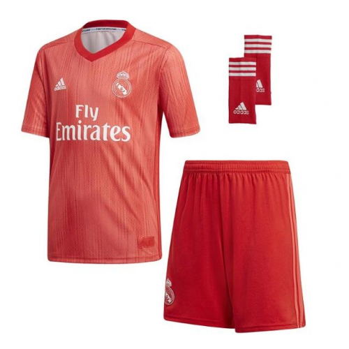 Kids Real Madrid 18/19 3rd Soccer Sets (Shirt+Shorts+Socks)